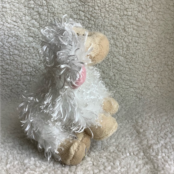 GANZ Lil Kinz Webkinz HS201 Lamb Plush Stuffed Animal Toy No Code - Picture 5 of 6
